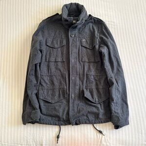 Obey Charcoal Military Jacket